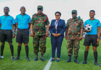 Waziri wa Ulinzi na Jeshi la Kujenga Taifa afungua mashindano ya CDF CUP.
